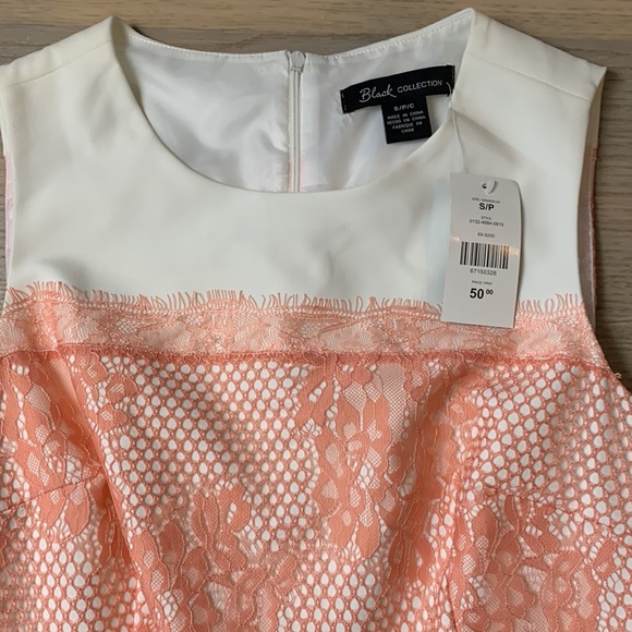 NWT - Lace overlay sheath dress (S) - Picture 5 of 6